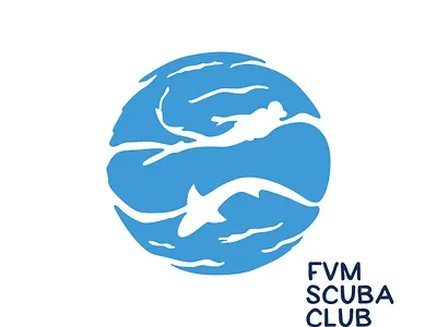 Fuvahmulah Scuba Club Logo dive illustration logo logodesign scuba scuba diving simple
