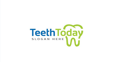 Teethtoday logo design | teeth creative logo company logo creative logo dribbble free logo logo logo design logo idea logo within 6 hours