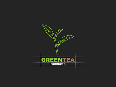 Green Tea Minimal Logo, Logo from Image! branding business logo clean concept concept design creative creative branding creative logo design graphicdesign illustration logo logo design logodesign logomaker logos logosketch logotype sketch logo vector