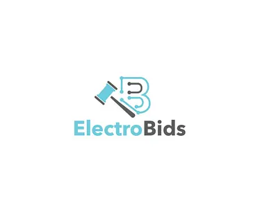 Electrobids logo design creative logo free logo logo logo design logo idea