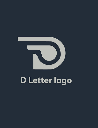 D letter logo branding cartoon illustration design illustration illustrator logo minimal typography vector