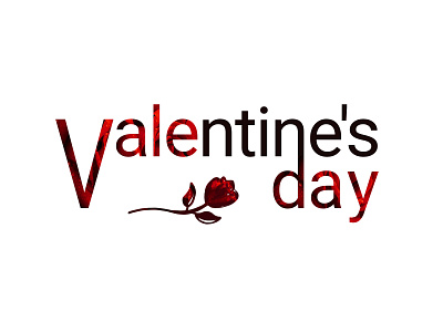 Valentin's day design photoshop print