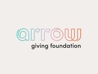 Arrow Giving | Logo 4 aim arrow ashby charity forward foundation give logo loop minnesota movement northrock path pathway search trail true wordmark