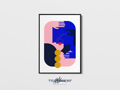 Mr. Magnetik "Jour N°—X" — VectorPop Limited Art Prints flat graphicdesign illustration limited edition minimal poster poster art poster design posters print vector