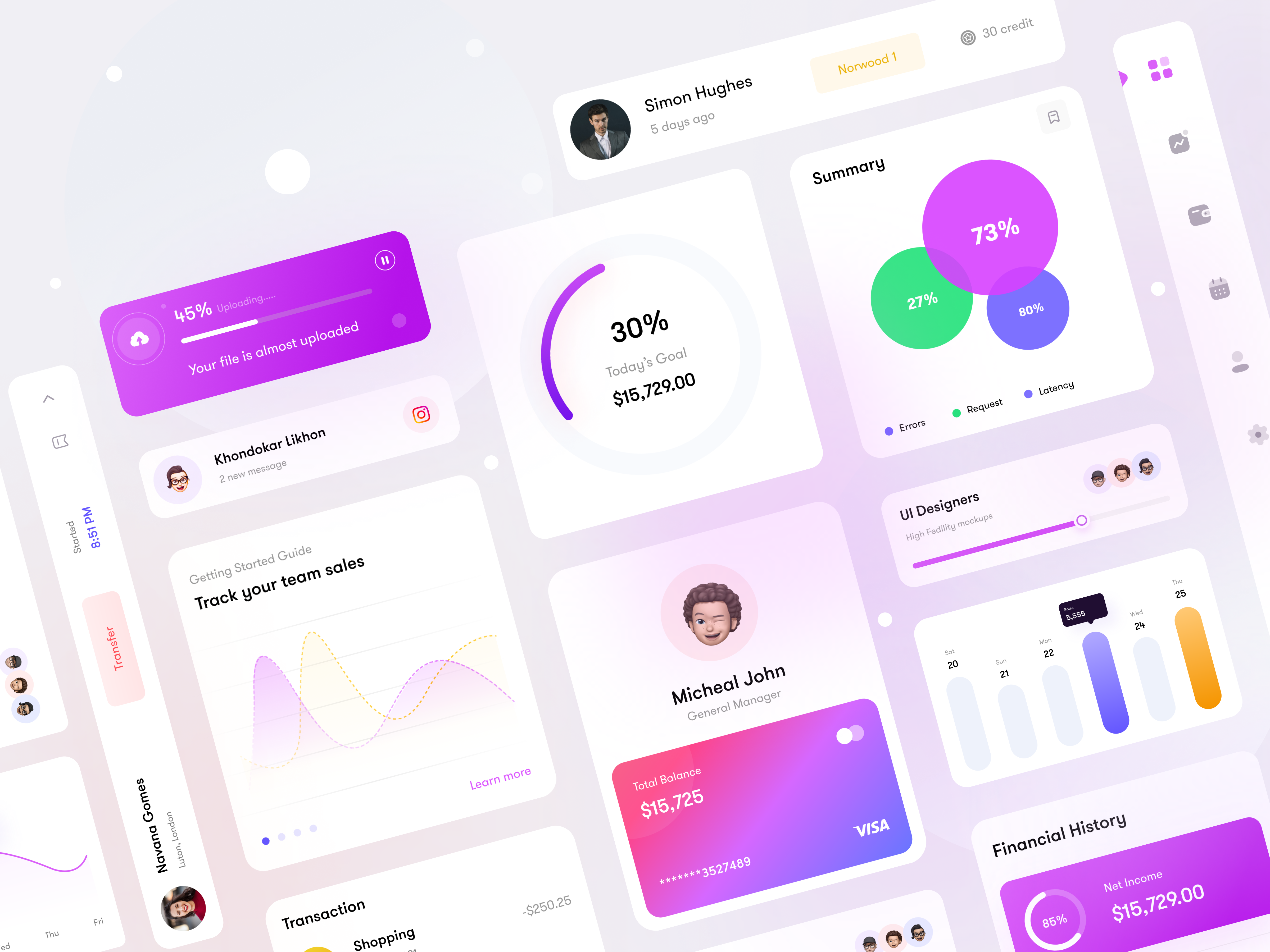 Example of Figma Design System