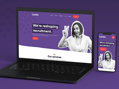 Recruitment UI Design digital design ui ui design ux design website design