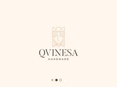 Queen Logo abstract branding buy logo clean creative logo gennady savinov logo design geometric graphic design logo design minimalistic minimalistic logo modern monogram professional logo queen symmetric