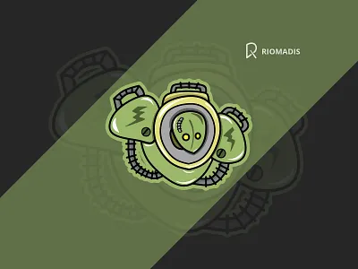 Tank esport logo branding design flatdesign illustration illustrator logo mascot mascot logo moba modern vector