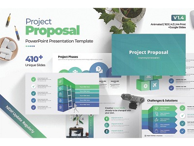 Project Proposal PowerPoint Template annualreport business plan business proposal business report company profile google slides infographic elements infographic powerpoint marketing plan powerpoint powerpoint design