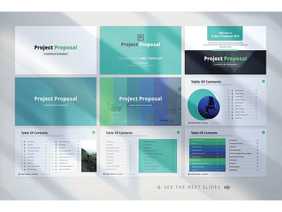 Project Proposal PowerPoint Template annualreport business plan business proposal business report company profile marketing plan project plan