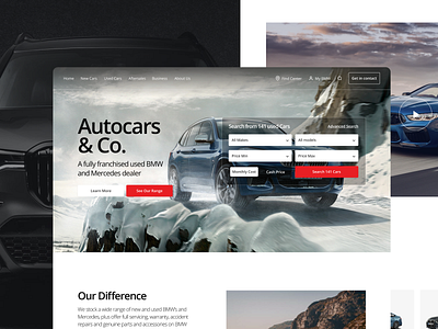 Used Cars Website pt.2 app bmw brand cars clean design interface minimal mobile modern page search simple ui ux vehicle web web design webdesign website