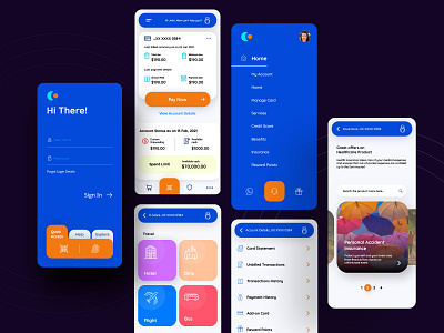 Credit Card Manager app balance banking bold design card cards ui credit dashboard ui debit finance fintech flatdesign interface loan mobile ui uiux user interface ux wallet