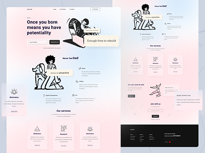 Landing page exploration on start up agency landing page landingpage start up startup startups ui ui ux ui design uidesign uiux uiux design uiux designer uiuxdesign uiuxdesigner user experience userinterface web design webdesign website website design