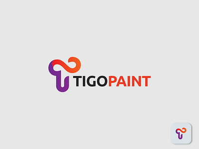 T Letter Logo, Paint logo, Design app icon best logo best logo designer brand identity brush bucket color colorful logo coloring flat logo graphic design home paint icon letter letter logo minimalist logo modern logo paint logo tp logo