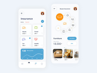 Insurance Wallet designer portfolio emoney ewallet home insurance insurance app product design saas app saas design ui uidesign uiux ux research uxdesign