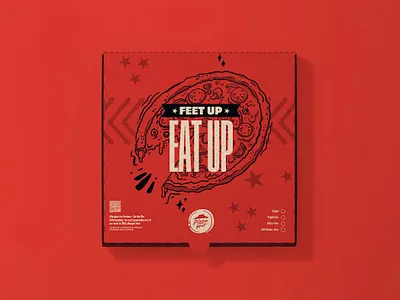 Pizza Hut packaging + illustration branding illustration packaging typography