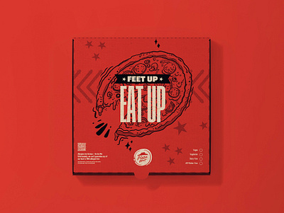 Pizza Hut packaging + illustration branding illustration packaging typography