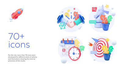 3D icons