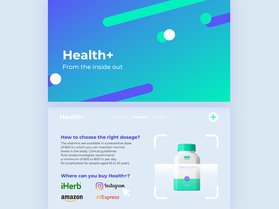 Health+ | Presentation deck design editorial design graphic design keynote minimal powerpoint presentation presentation design typography