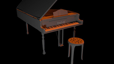 3d piano