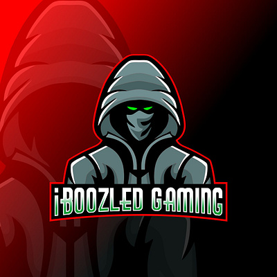 Gaming Mascot Logo gaming mascot logo hacker mascot logo hoodie character lgoo hoodie mascot logo