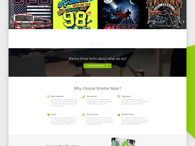 XTREMEWEAR PRINTING WEBSITE DESIGN CONECPT adsum adsumoriginator branding concept design originator ui ui interface uiux user experience design user interface design web interface webdesign website builder website concept wordpress