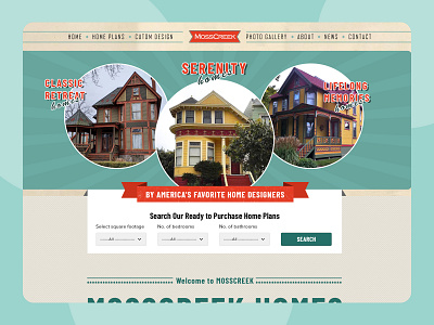 Home construction home decor home design homepage landingpage retro design retro style