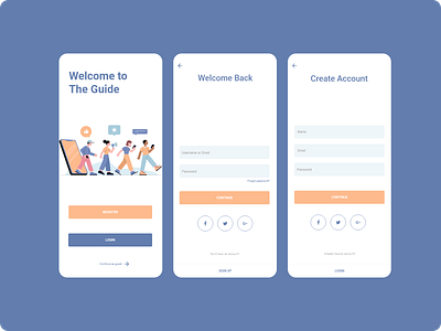 SIGN UP PAGE 100daychallenge dailyui 001 ui