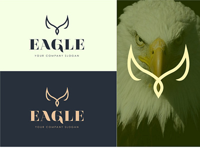 hello dribbble. eagle logo design black branding design eagle logo eagle logo design hello dribbble illustration logo typography vector vektör