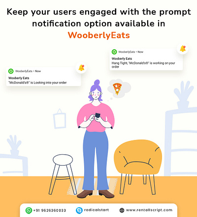 WooberlyEats - UberEats Clone app branding design illustration ui ux vector web