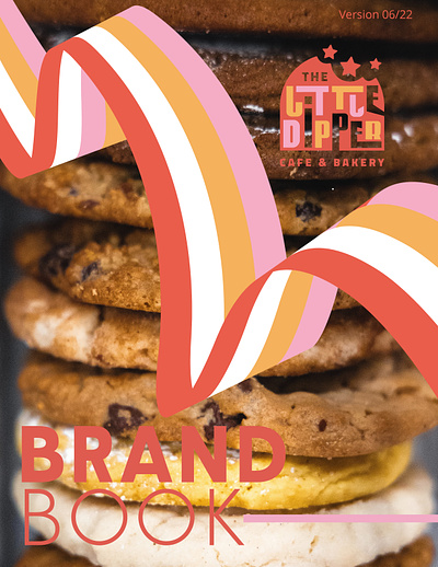 Brand Style Guideline/Brand Book bakery brand brand book brand guide brand identity branding concept cookie brand cookies design dipper little logo logo design logodesign logos packaging rainbow stars style guide