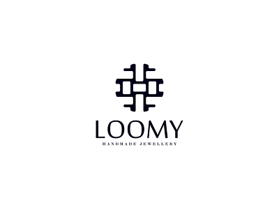 LOOMY Handmade Jewellery - Logo Design bead brand brand design creative design design detail jewellery jewellery logo jewelry jewels label logo logo design logodesign logotype loom minimal minimalist logo typography vector