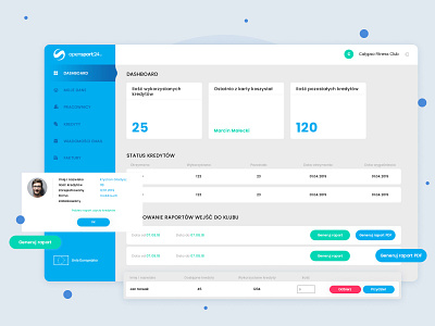 Opensport24 - web app design cms design cms development design web web app web app design web design
