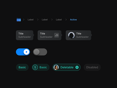 VSX 0.35 New Components avatar breadcrumbs components design system pills switch toggle tooltips visual system