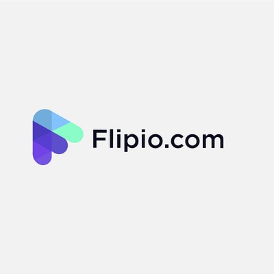 Flipio - logotype branding creative design creativity graphic design illustration logo logo design logodesign logotype