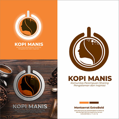 Kopi Manis art desain vektor teko branding logo teguh design bread designer art visual catering logos branding desain cake art visul desain minagfood fodd desainart desaingrafis desaingrafis designer design hot red