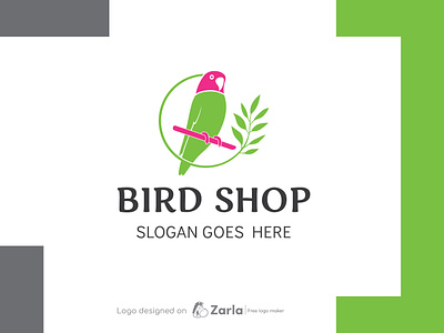 Bird Logo aviary logo bird logo bird shop logo branding free logo free logo maker logo logo design logo maker