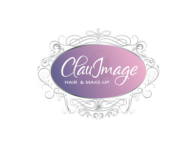 ClauImage logo branding design hair logo make up