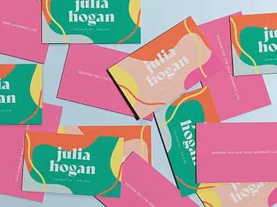 Branding for Therapist, Writer and Speaker brand identity branding design fun logo pattern small business therapist type typography vector