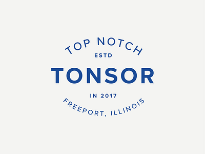 Top Notch Tonsor Typography badgedesign barbershop brand identity branding design freelance design graphicdesign logo mark logodesign logotype tshirtdesign typogaphy visual identity