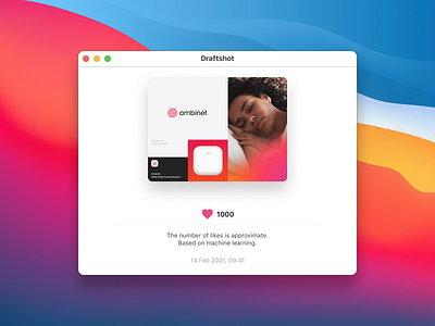 Introducing Draftshot for Dribbble app design design tools dribbble mac product