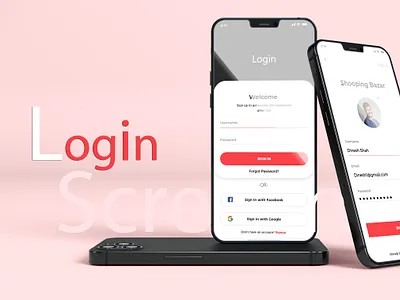 Logoin Screen Ui Design applogin loginappdesign loginui ui ux uxdesign
