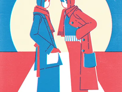 Vintage fashion IV 70s 70s fashion color drawing fashion fashion illustration illustration procreate silkscreen vintage vintage fashion