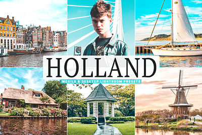 Free Holland Mobile & Desktop Lightroom Presets adjustment layers camera design develop effects enhanced light envato item faded film fashion fashion photography graphicriver item image instagram lightroom presets matte non destructive photographer photographer tools presets pro