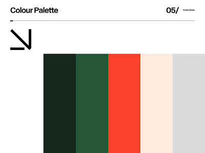 CP /05 b2b business clean color color palette design homepage saas simple ui ux website