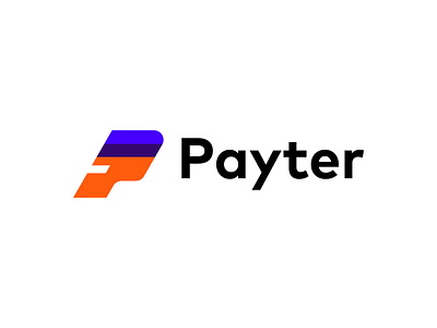 Payter Card Logo bold brand brand identity branding card design graphic design icon illustration logo logo design logo mark mastercard minimal modern pay payter typography ui vector