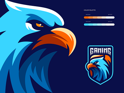 Eagle esport logo animal art brand branding character cool logo designs eagle esport esports games icon ilustrator logo mascot masculine sports vector