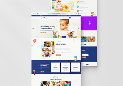 Mali Przyrodnicy - web design for Nursery Client 🧸 branding design graphic design logo ui uiux user experience user interface ux uxui web web design web developer