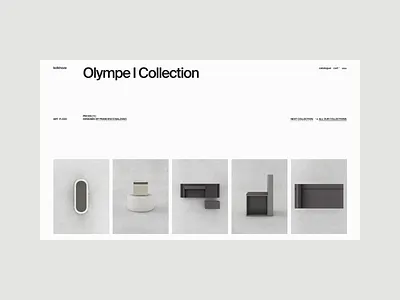 Kolkhoze — Collection detail page animation clean ui design ecommerce gallery interaction layout minimal mobile typography ui ux web webdesign