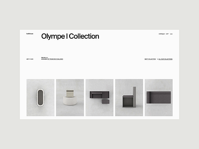 Kolkhoze — Collection detail page animation clean ui design ecommerce gallery interaction layout minimal mobile typography ui ux web webdesign